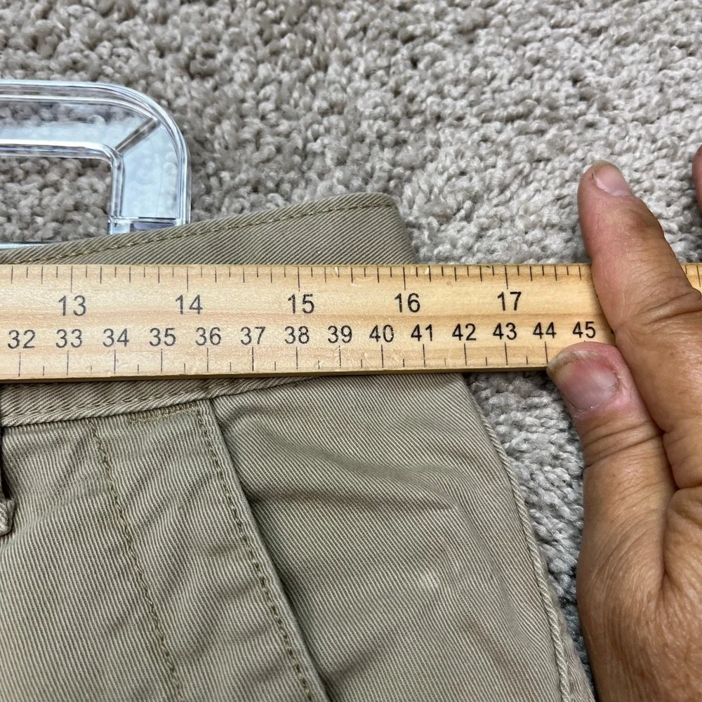 Levi's Cargo Shorts Men 31 Tan Khaki Workwear Flap Pocket Utility Twill EUC